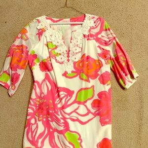 Lilly Pulitzer long sleeve shift dress